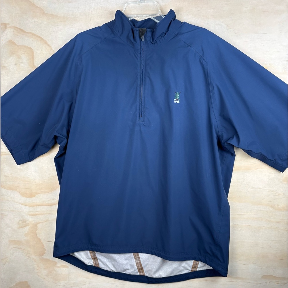 Zero Restriction Tour Series Pullover Mens XL 1/4 Zip Windbreaker Golf Logo